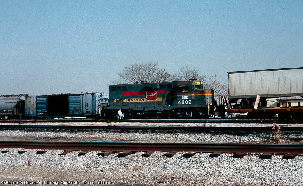 Seaboard System GP11 4602, one of six "Paducah" geeps on the roster